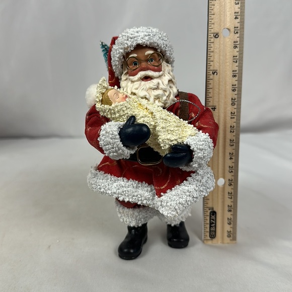Santa Claus Possible Dreams Baby's Christmas Ornament 2000 clothique - Picture 10 of 10